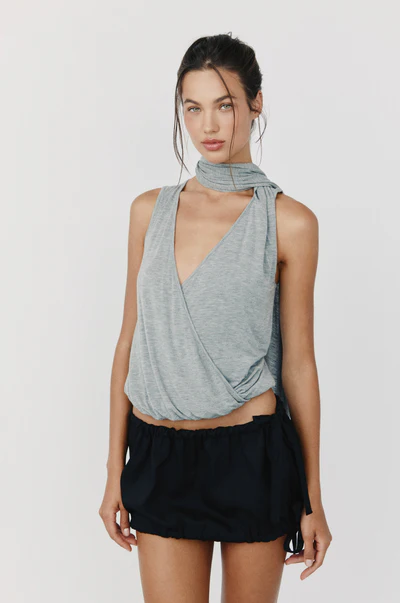 Vivi Top | Grey - 4