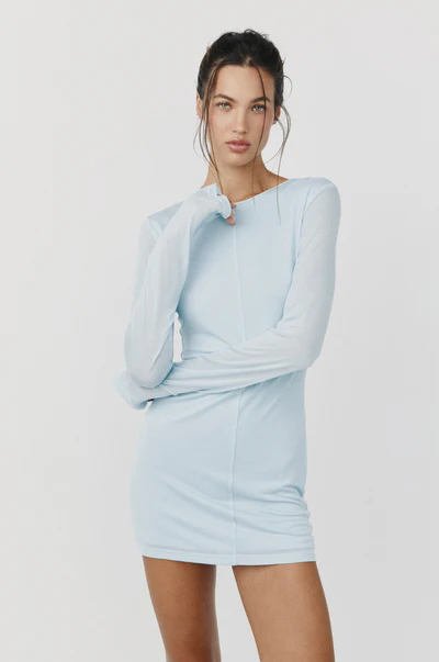 Kenny Dress | Baby Blue - 4