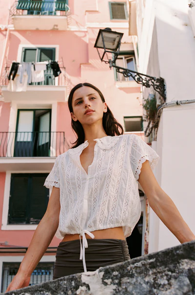 Perry Top | White - 2